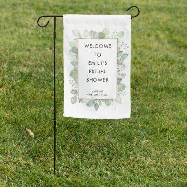 Elegant Sage Gold Foliage Welcome to  Garden Flag