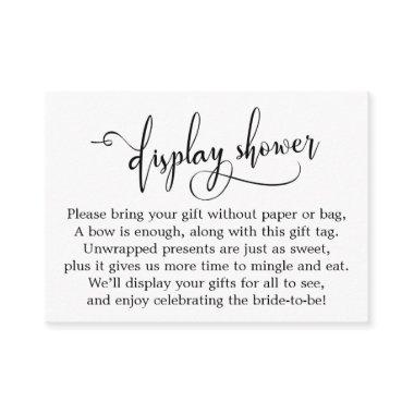 Elegant Script Display  Gift