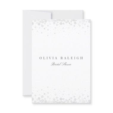 Elegant Script Snowflakes