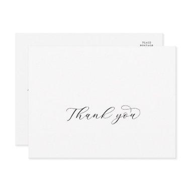 Elegant Script Thank You Post