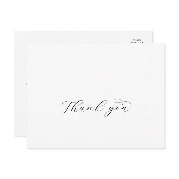 Elegant Script Thank You Post