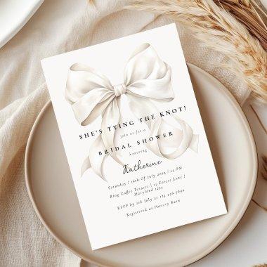 Elegant She's Tying the Knot Bow