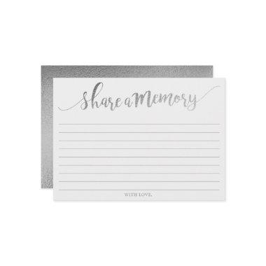 Elegant Silver Foil Share A Memory