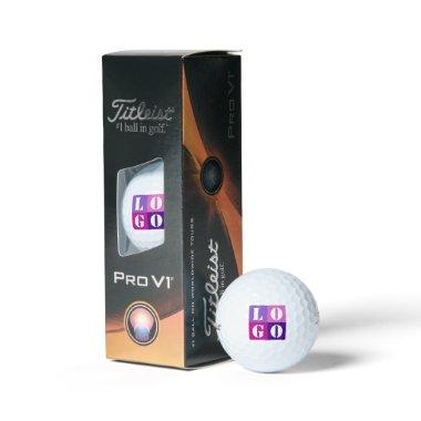 Elegant Simple Personalized Wedding Custom Idea Golf Balls