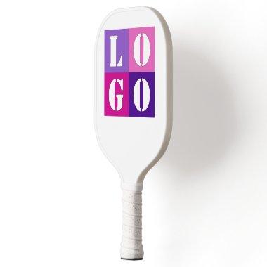 Elegant Simple Personalized Wedding Custom Idea Pickleball Paddle