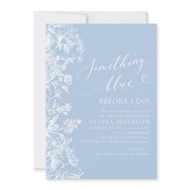 Elegant Something Blue Before I do