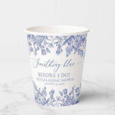 Elegant Something blue  Paper cup
