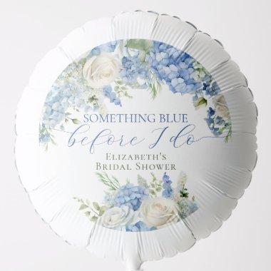 Elegant Something Blue Hydrangea  Balloon