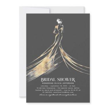 Elegant Sophisticated Gold and Grey