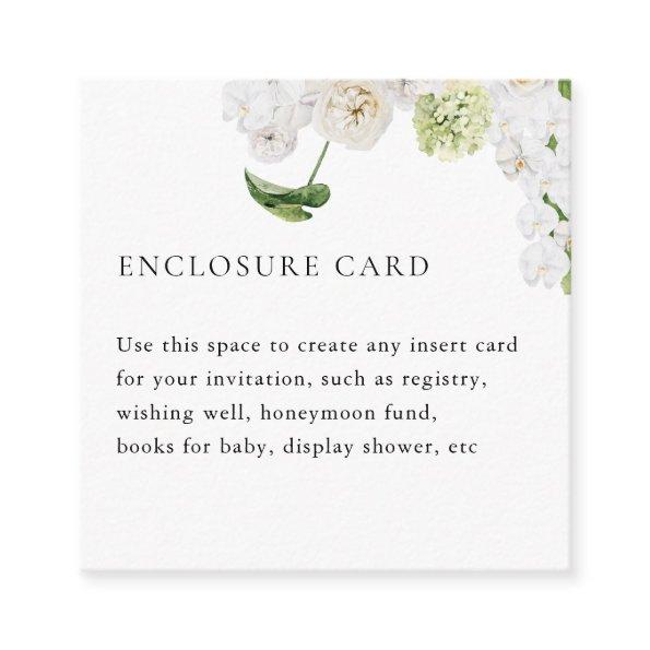 Elegant Summer Greenery Square Enclosure
