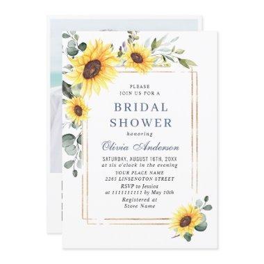 Elegant Sunflower Eucalyptus  QR code