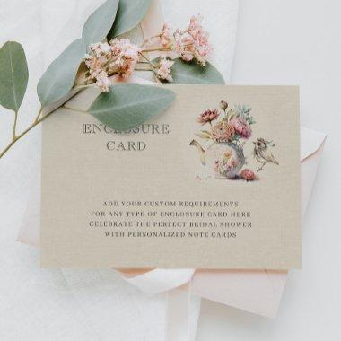 Elegant Tea Party Floral  Enclosure