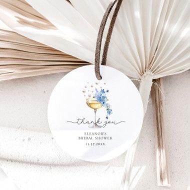 Elegant Thank You Pearls & Prosecco  Favor Tags