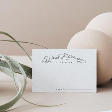 Elegant Typography Advice for the Bride