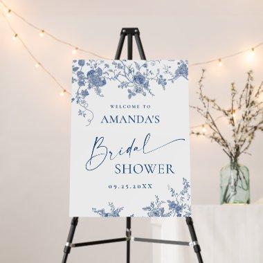 Elegant Victorian Floral WELCOME  Foam Board