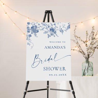 Elegant Victorian Floral WELCOME  Foam Board