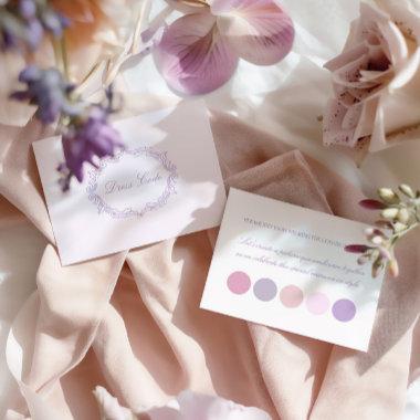 Elegant Vintage Romantic Pink Purple Color Palette Enclosure
