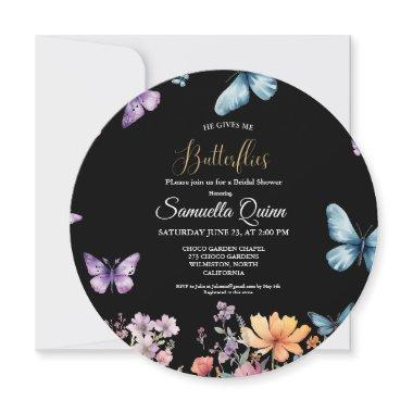 Elegant Watercolor Butterflies