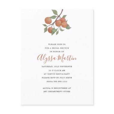 Elegant watercolor citrus stem/oranges design post