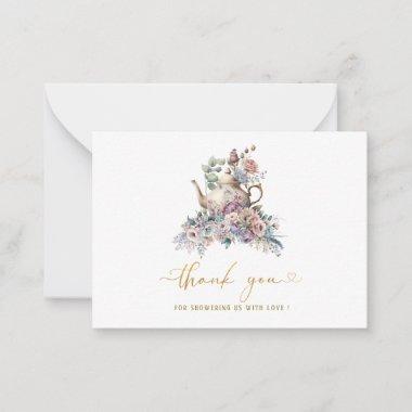 Elegant Watercolor colorful pink lilac peonies spr Note Invitations