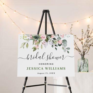 Elegant Watercolor Eucalyptus  Foam Board