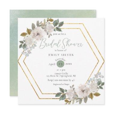 Elegant Watercolor Floral Sage