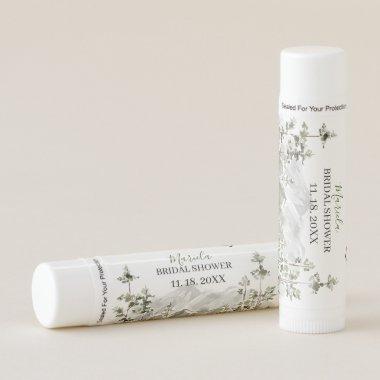 Elegant Watercolor Let The Adventure Begin Bridal Lip Balm