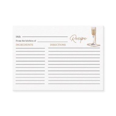 Elegant Watercolor Pearls and Prosecco Bridal Show Enclosure