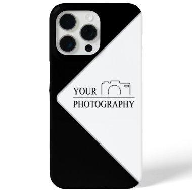 Elegant Wedding Add Personalized Photography iPhone 15 Pro Max Case