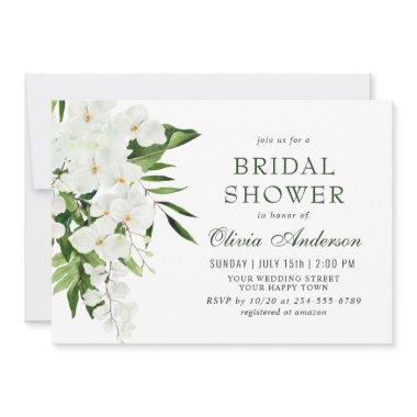 Elegant White Orchids Bohemian