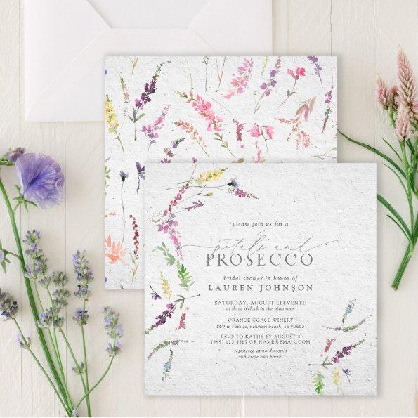 Elegant Wildflower Petals & Prosecco