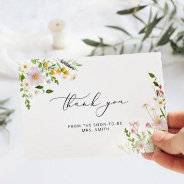 Elegant wildflowers  thank you