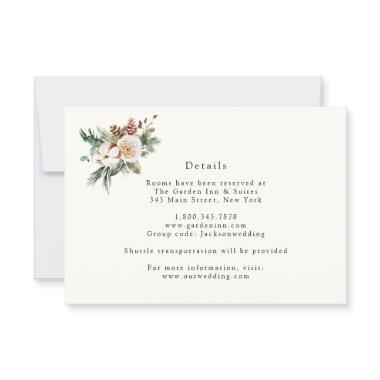 Elegant Winter Floral and Greenery Details