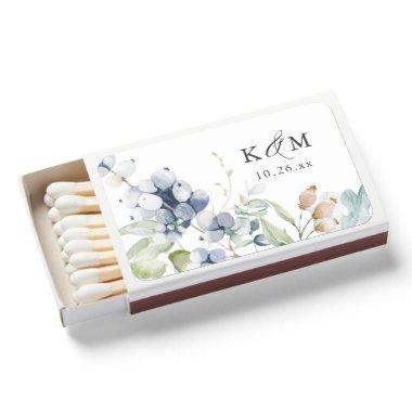 Elegant Winter Foliage Matchboxes