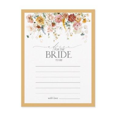 Elegant Yellow Wildflower Advice To The Bride Post