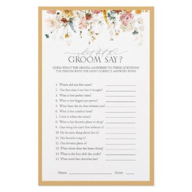 Elegant Yellow Wildflower  Game