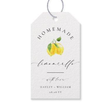 Ellesmere Limoncello Favor Gift Tags