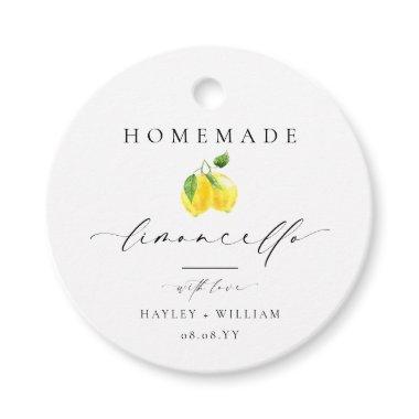 Ellesmere Limoncello Favor Tags