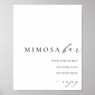 Ellesmere Minimalist Mimosa Bar Sign