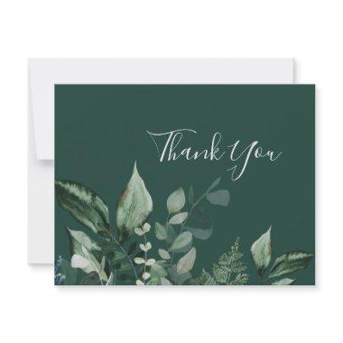 Emerald Greenery | Green Thank You