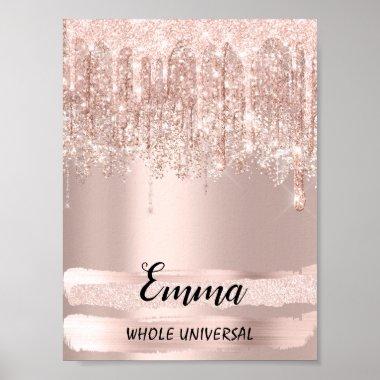 Emma Name Meaning Birthday Sweet 16th Bridal Gift Poster