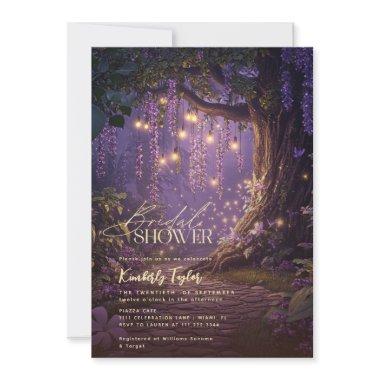Enchanted Forest Fairy Lights Purple