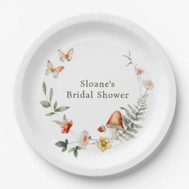 Enchanted Forest Mushroom  Paper Plates