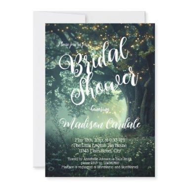 Enchanted Forest Oak Tree Fairy Lights Bridal