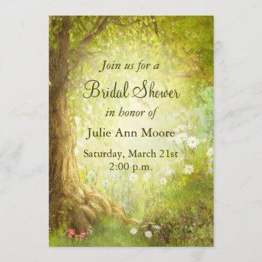 Enchanted Forest Scene Invitations