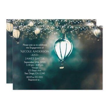 Enchanted Garden Summer String Lights Wedding
