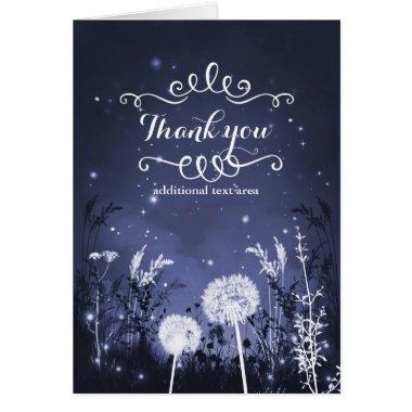 Enchanted Twilight Sky Stars & Foliage Wedding