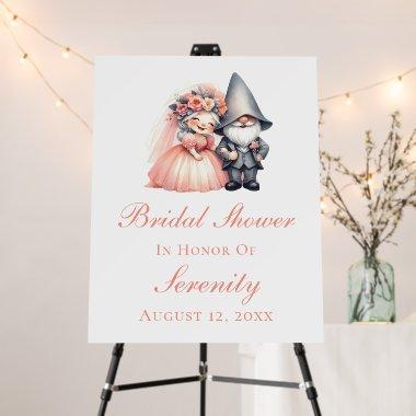 Enchanting Garden Gnome Fairytale  Foam Board