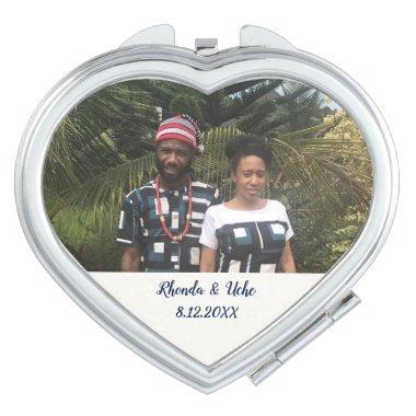 Engagement Photo  Favor Compact Mirror