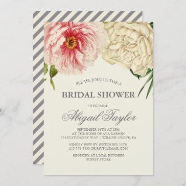 English Blooms Bridal Shower Invitations